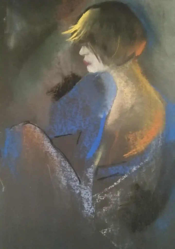 La Chica de Azul