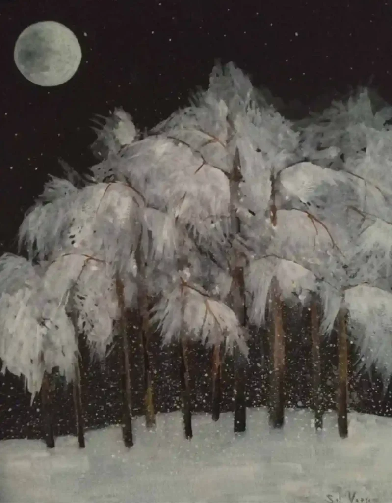 La luna blanca