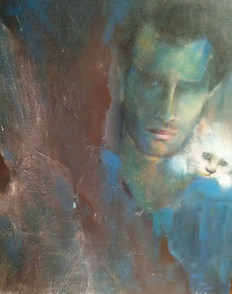 La mirada y el gato